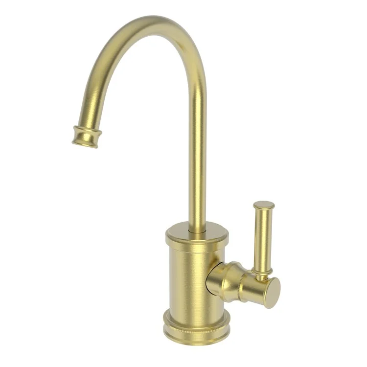 Cold Water Dispenser Taft 1 Lever ADA Gooseneck Satin Brass PVD