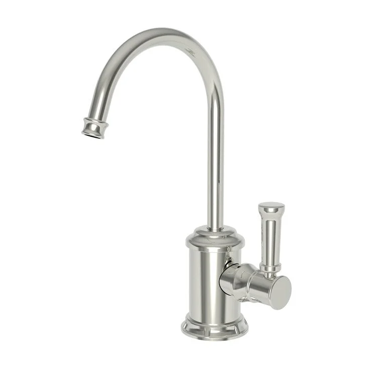 Cold Water Dispenser Gavin 1 Lever ADA Gooseneck Satin Nickel PVD