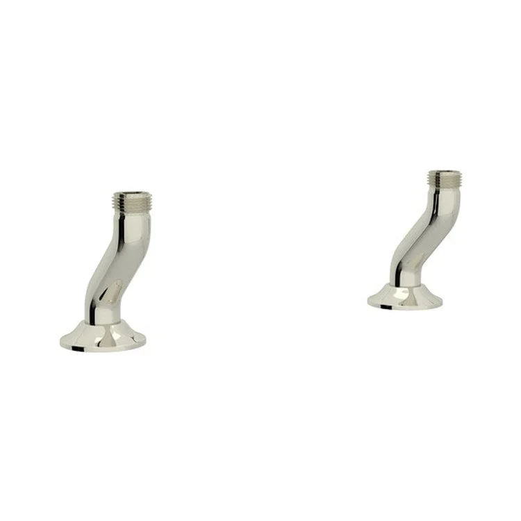 Deck Union Georgian Era Polished Nickel 3/8IN Female Compression Brass for Bridge Faucet