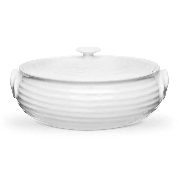 Sophie Conran Small Oval Covered Casserole - White