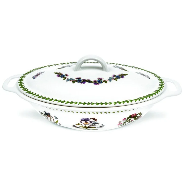 Botanic Garden Covered Oval Casserole