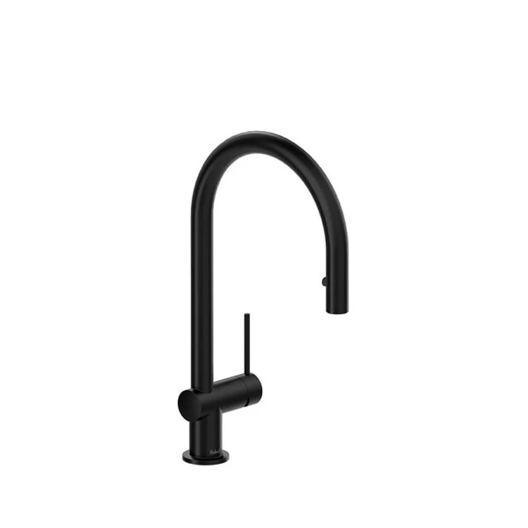 Kitchen Faucet Azure with Spray 1 Lever Black 1.8 Gallons per Minute