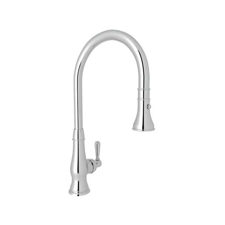 Kitchen Faucet Patrizia Pull Down 1 Metal Lever Polished Chrome 1.8 Gallons per Minute