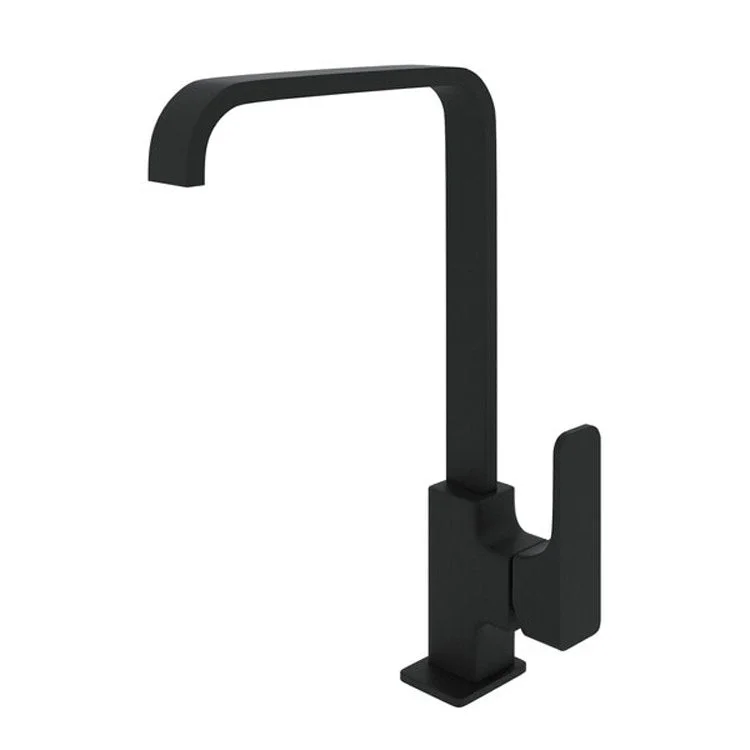 Bar Faucet Quartile Food Prep 1 Side Lever Matte Black 1.8 Gallons per Minute