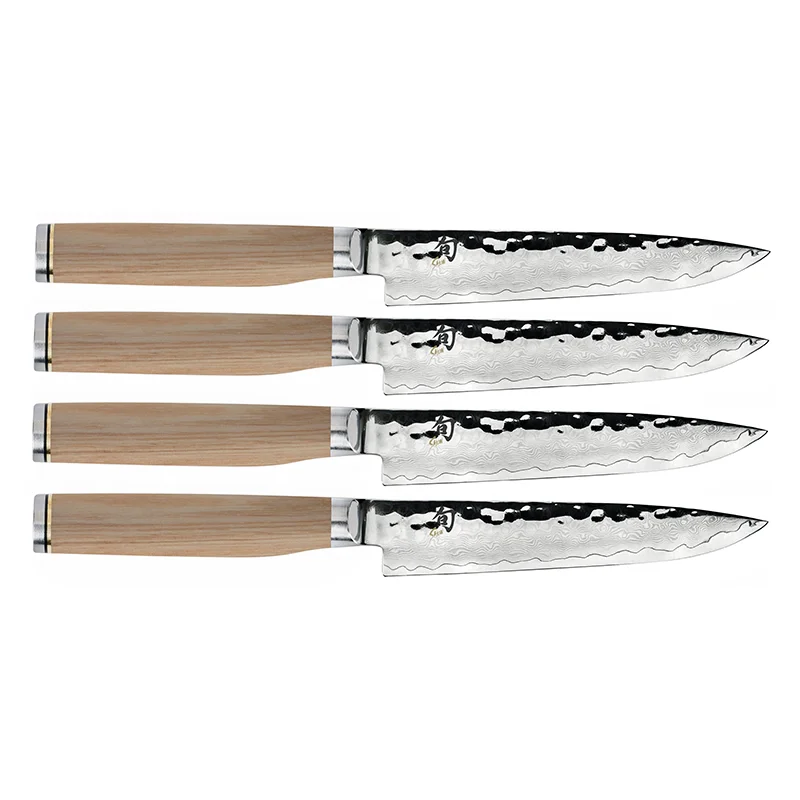 Shun Premier Blonde 4 Piece Steak Knife Set