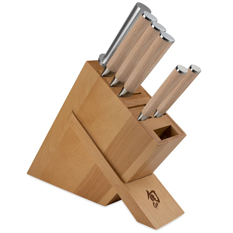 Shun Classic Blonde 7 pc Block Set