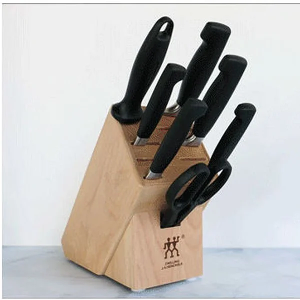 Zwilling J.A. Henckels Four Star Anniversary 8 piece Knife Block Set