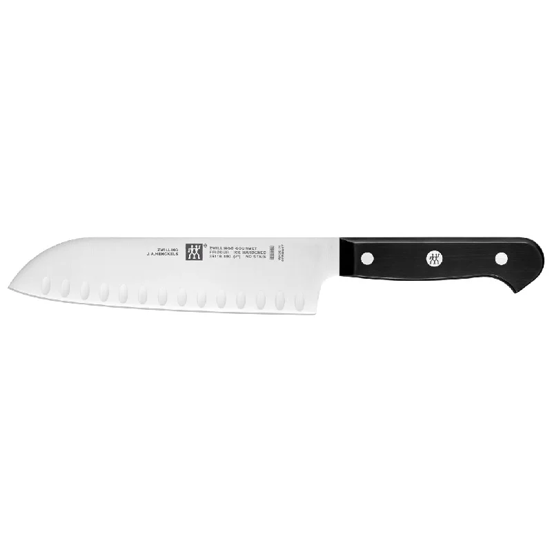 Zwilling J. A. Henckels - Gourmet 7 Inch Hollow Edge Santoku Knife